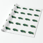 Coelacanth Fossilien Geschenkpapier (Ungerollt)