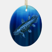 Coelacanth Keramik Ornament (Rechts)