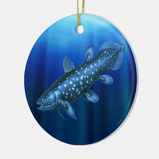 Coelacanth Keramik Ornament (Links)