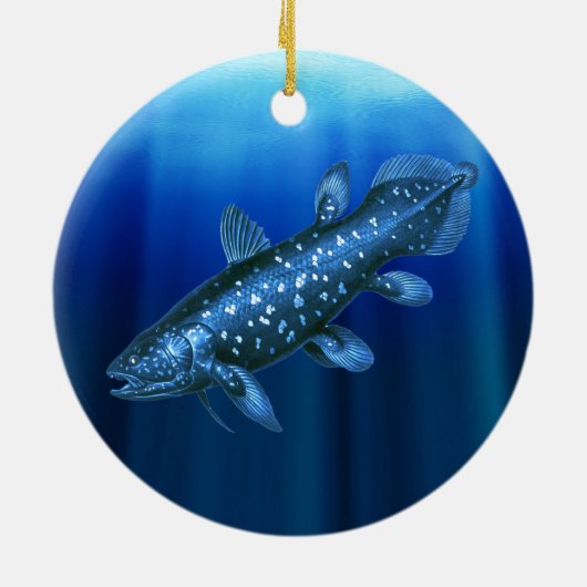 Coelacanth Keramik Ornament (Hinten)
