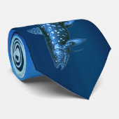 Coelacanth Krawatte (Gerollt)