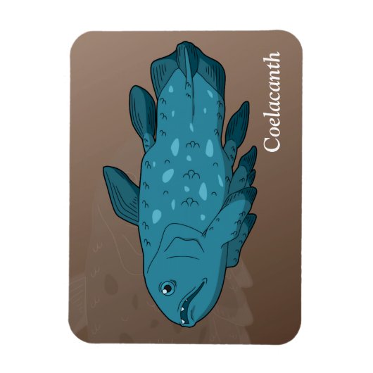 Coelacanth Magnet (Vertikal)