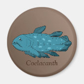 Coelacanth Magnet (Vorne)