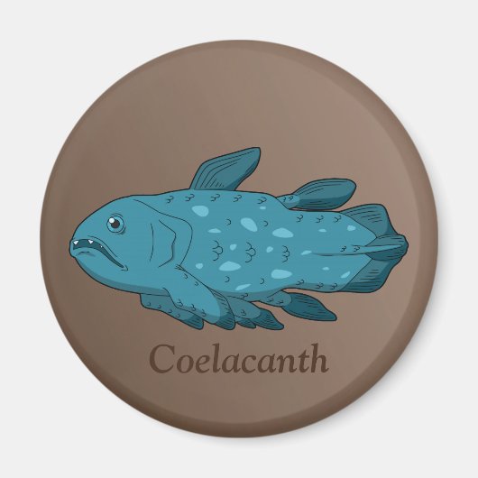 Coelacanth Magnet (Vorne)