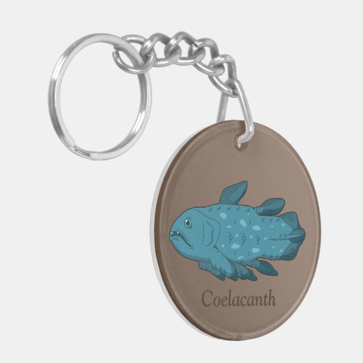 Coelacanth Schlüsselanhänger (Vorderseite links)