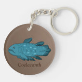 Coelacanth Schlüsselanhänger (Rückseite)