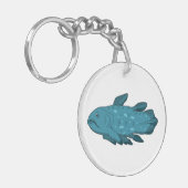 Coelacanth Schlüsselanhänger (Vorderseite links)