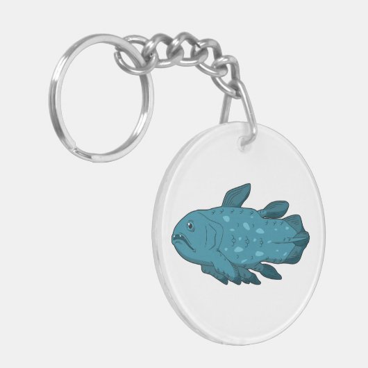 Coelacanth Schlüsselanhänger (Vorderseite links)