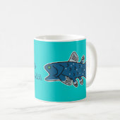 Coelacanth Tasse "WILLKOMMEN zum TIEFEN MEER " (VorderseiteRechts)