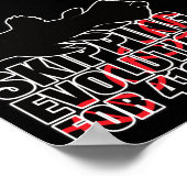 Coelacanths Coelacanth Living Fossil - Marine Geek Poster (Ecke)