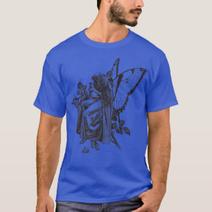 coesscore Vintage Fee gemütliche grafische T-Shirt