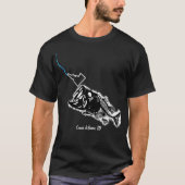 COEUR D'ALENE - EINE SCHLECHTE BASIS - STRIKENDE I T-Shirt (Vorderseite)