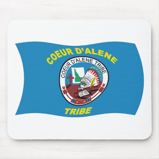 Coeur d'Alene Flag-Mauspad Mousepad (Vorne)