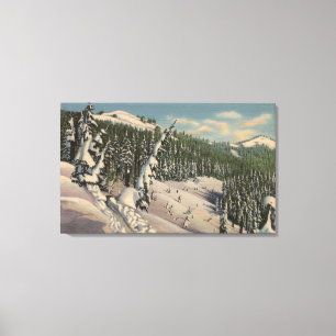 Coeur d'Alene, ID - Coeur d'Alene Leinwanddruck