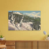 Coeur d'Alene, ID - Coeur d'Alene Leinwanddruck (Insitu (Wohnzimmer))