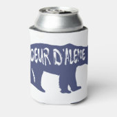 Coeur d'Alene Idaho Bear Dosenkühler (Kanne Rückseite)