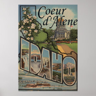 Coeur d'Alene, Idaho - Große Briefszenen Poster