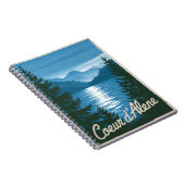 Coeur d'Alene Idaho Notizblock (Rechte Seite)