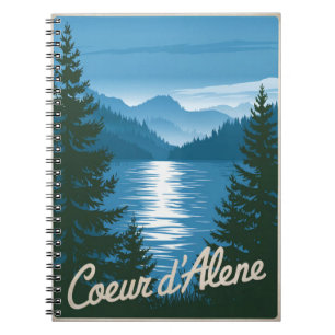 Coeur d'Alene Idaho Notizblock