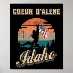 Coeur d'Alene Idaho Poster