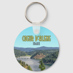 Coeur d'Alene Idaho Souvenir Schlüsselanhänger