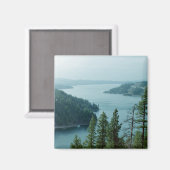 Coeur dAlene Lake, Idaho Magnet (Vorderseite/Rückseite)