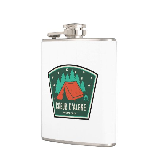 Coeur D'Alene National Forest Camping Flachmann (Links)