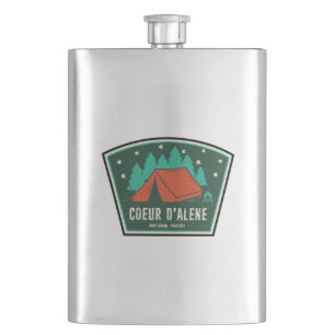 Coeur D'Alene National Forest Camping Flachmann