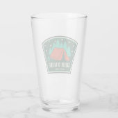 Coeur D'Alene National Forest Camping Glas (Rückseite)