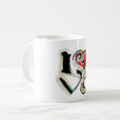 Coeur d'Amour Kaffeetasse (Vorderseite Links)