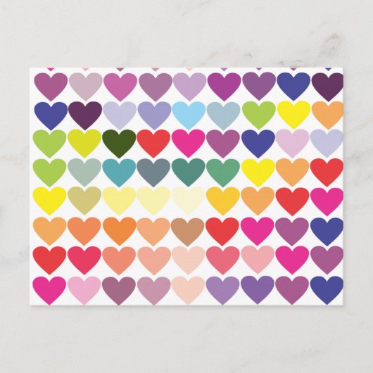 Coeurs Postkarte (Vorderseite)