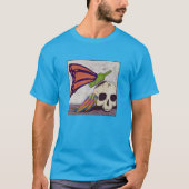 Coexist Skull bird and Bottlefly  T-Shirt (Vorderseite)