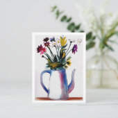 Cofee Pot Postkarte (Stehend Vorderseite)
