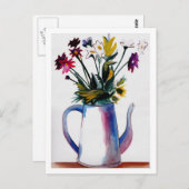Cofee Pot Postkarte (Vorne/Hinten)