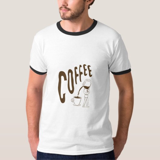 Cofee T-Shirt  (Vorderseite)
