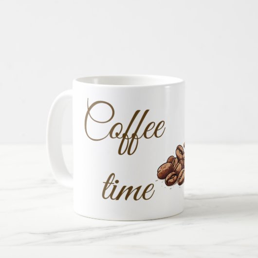 Cofee time mug kaffeetasse (Vorderseite Links)