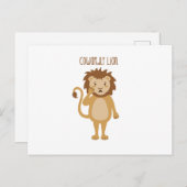 Cofeis Lion Postkarte (Vorne/Hinten)