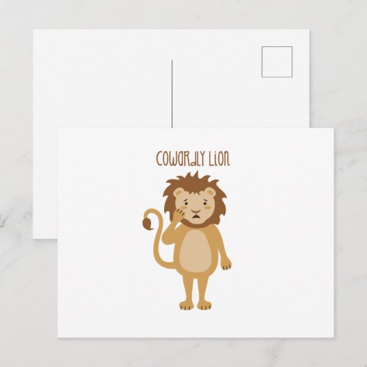 Cofeis Lion Postkarte (Vorne/Hinten)