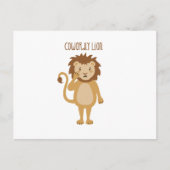 Cofeis Lion Postkarte (Vorderseite)