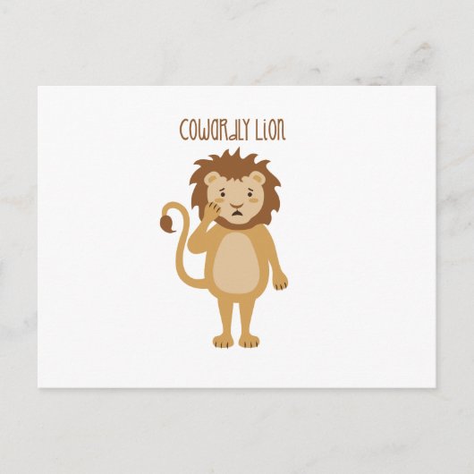 Cofeis Lion Postkarte (Vorderseite)