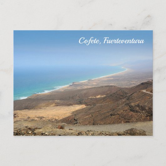 Cofete Fürteventura Strand - Postkarte (Vorderseite)