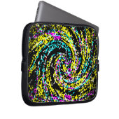 Cofetti-Spirale Laptopschutzhülle (Vorne Rechts)