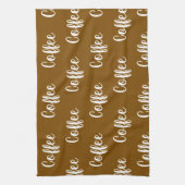 coffe cafe texto geschirrtuch (Vertikal)