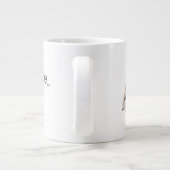 Coffe Cat Jumbo-Tasse (Rückseite)