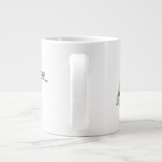 Coffe Cat Jumbo-Tasse (Rückseite)