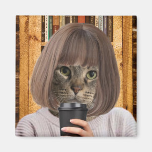 Coffe Cat Süsse Magnet