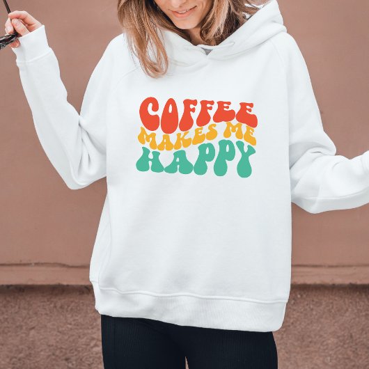 Coffe Funny Zitat Frauen Geschenk Hoodie