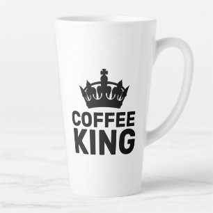 COFFE KING KAFFEE VATER LATTE Tasse