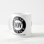 Coffe Logo H O V Tasse (Vorderseite Links)