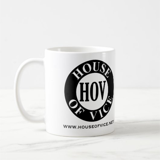 Coffe Logo H O V Tasse (Links)